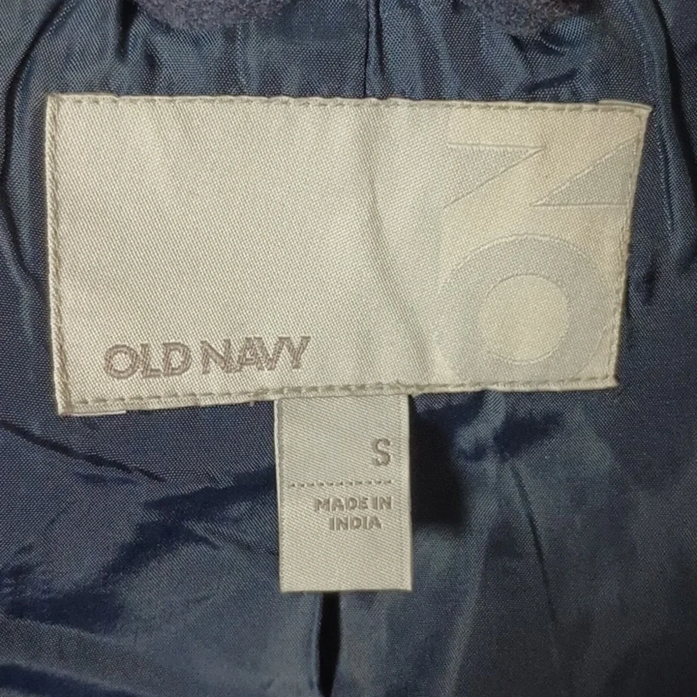 Old Navy Navy Blue Pea Coat Like Tailored Design - Picture 5 of 7